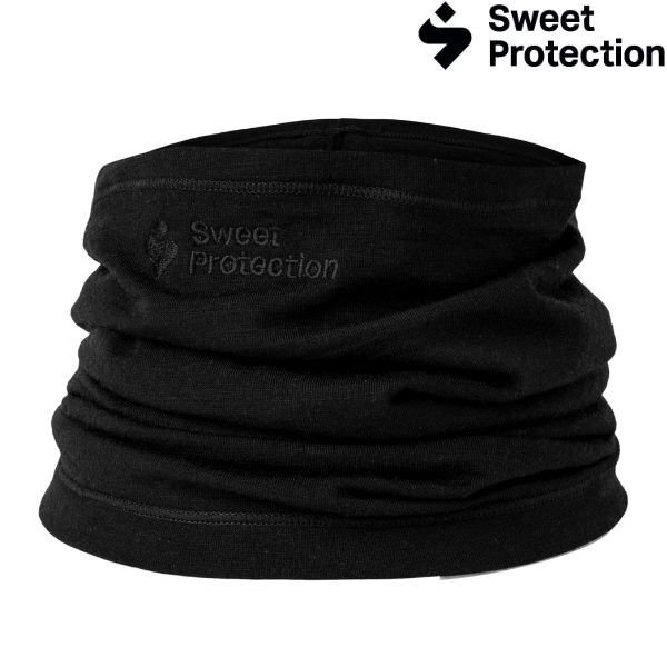 画像1: スウィートプロテクション ネックチューブ メリノチューブ ブラック メリノウール Sweet Protection Merino Tube Black (1)