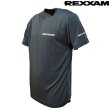 画像2:  レクザム REXXAM ドライ Tシャツ ガンメタル REXXAM DRY T-SHIRTS GUNMETAL レグザム (2)