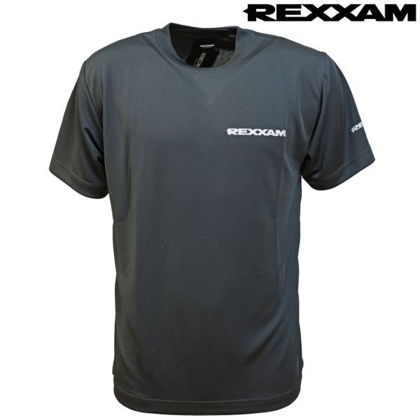 画像1:  レクザム REXXAM ドライ Tシャツ ガンメタル REXXAM DRY T-SHIRTS GUNMETAL レグザム (1)