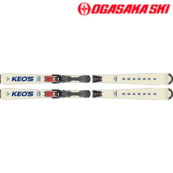 画像1: オガサカ スキー KEO'S ケオッズ KS-PV/WT 165cm + PRD11GW スキーセット  (1)
