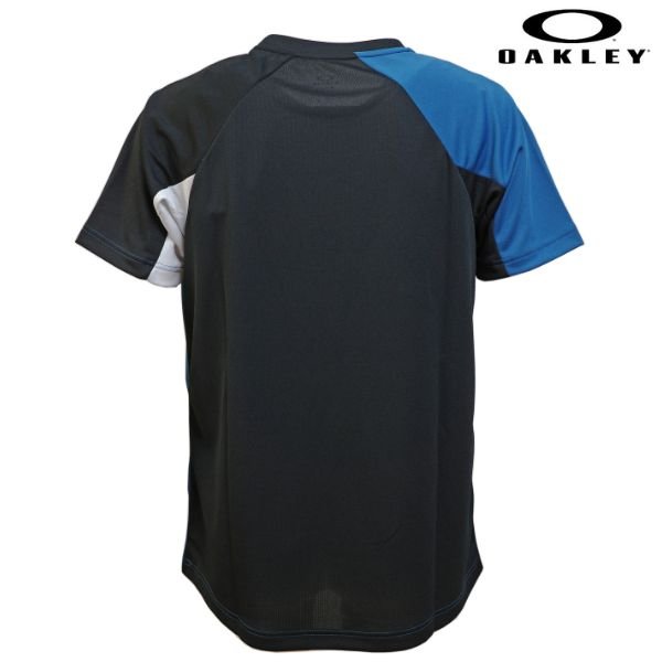 画像2: オークリー Tシャツ  OAKLEY SLANT BLOCKING TEE 8.0 ADBL (2)