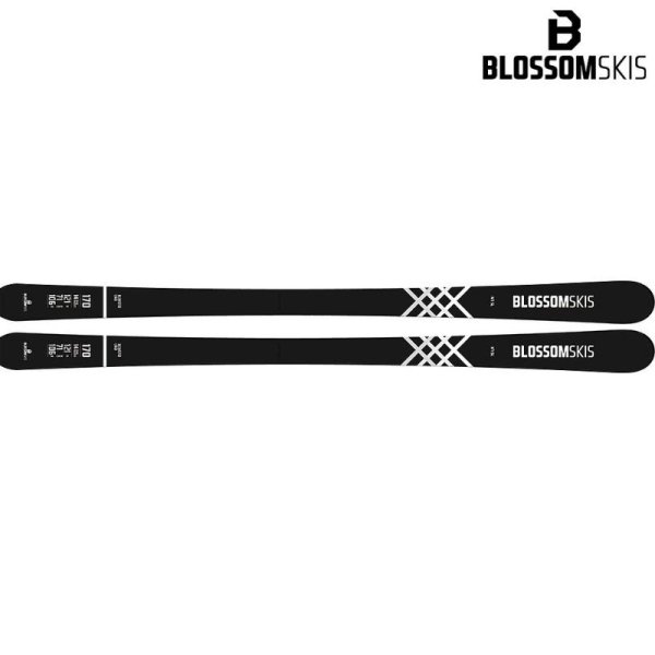 画像1: ブロッサム スキー BLOSSOM SKIS SL N°1 + VIST VSP412BLOSS01 プレート ビンディングセット (1)