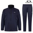 画像1: オークリー トレーニング ウェア 上下セット ネイビー OAKLEY Enhance Tech Jersey Jacket & Pants 13.7 Fathom (1)