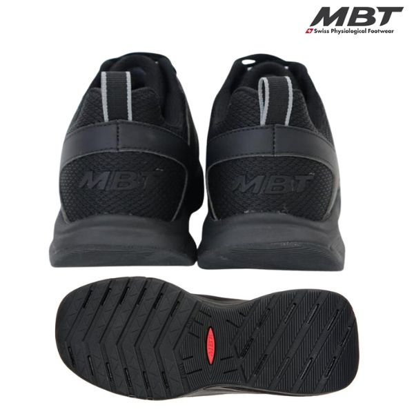 画像2: MBT メンズ 機能性 ウォーキング シューズ ブラック エムビーティー MBT SPORT4 II M BLACK (2)