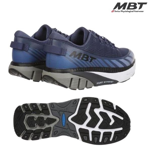 画像2: MBT メンズ 機能性 シューズ ネイビー エムビーティー MTR-1500 TRAINER NAVY ランニング ウォーキング (2)
