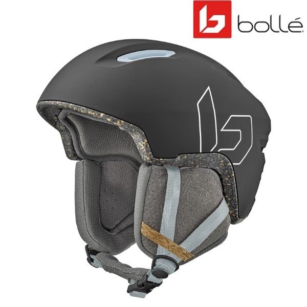 画像1: ボレー スキーヘルメット エコ アトモス マットブラック bolle ECO ATMOS Matte Black  (1)