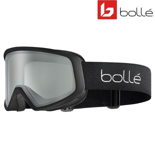 画像1: ボレー スキー ゴーグル ベドロック マットブラック クリアレンズ bolle BEDROCK Matte Black clear (1)