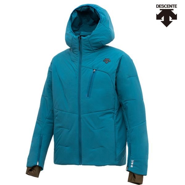 画像1: デサント スキーウエア スキージャケット パフジャケット Ｌサイズ マリンブルー DESCENTE S.I.O × i2C INSULATED PUFF JACKET MBL (1)