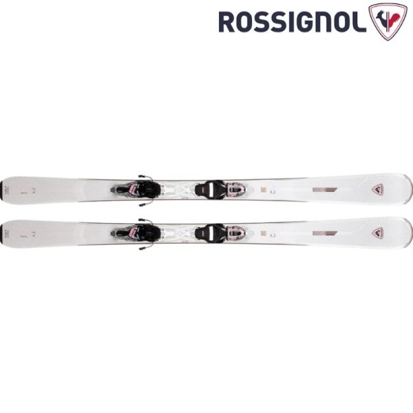 画像1: ロシニョール レディース スキー ROSSIGNOL NOVA2 XPRESS + XPRESS W 10 GW B83 WHITE SPARKLE  RAKLI02 (1)