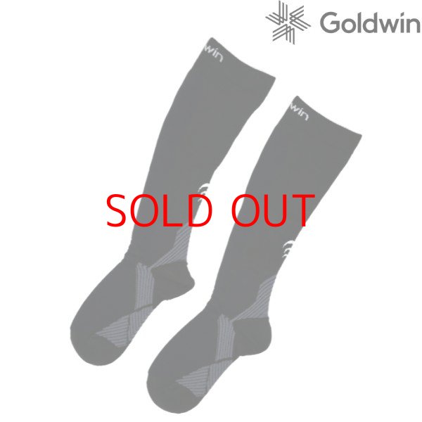 画像3: ゴールドウィン スキーソックス ウィンター サポート ハイソックス シースリーフィット ブラック GOLDWIN Winter Support High Socks C3fit Black (3)