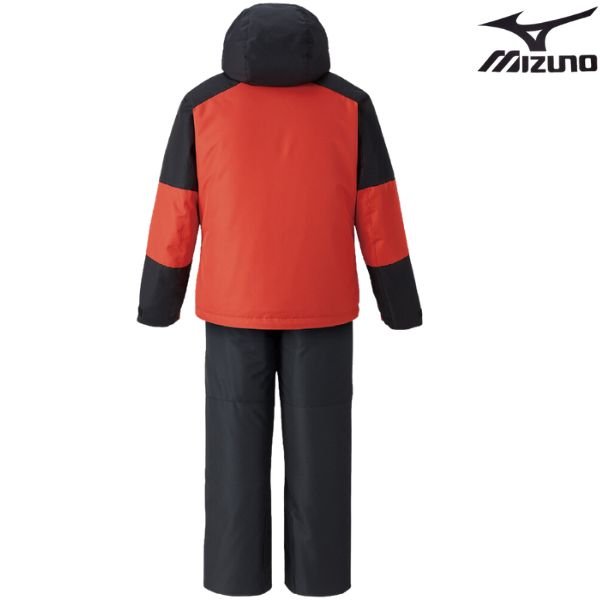 画像2: ミズノ ジュニア スキーウエア スキースーツ レッド ブラック 140 150 160 MIZUNO SNOW SKI Jr SUIT Z2MGA955 76 (2)