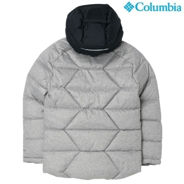 画像2: コロンビア ジュニア 中綿ジャケット ウインター パウダーII キルティッド ジャケット グレー Columbia Winter Powder II Quilted Jacket (2)