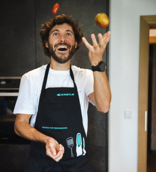 画像3: ケスレ ワクシングエプロン ブラック KASTLE  Waxing Apron (3)