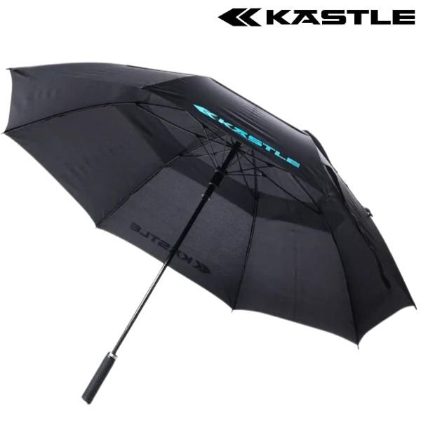 画像2: ケスレ アンブレラ 傘 KASTLE  Logo Umbrella ブラック (2)