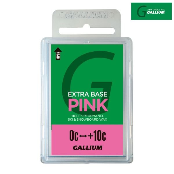 画像1: ガリウム ベースワックス ピンク GALLIUM EXTRA BASE PINK WAX 100g  (1)