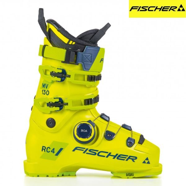 画像1: フィッシャー スキーブーツ FISCHER RC4 130 MV BOA VAC GW yellow/yellow  (1)