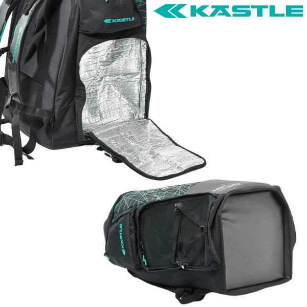 画像4: ケスレ スキーバックパック ブーツバッグ 90L ブラックミント KASTLE New RB90 Boot Bag Black Mint (4)