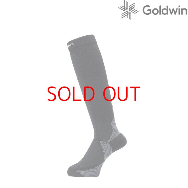 画像1: ゴールドウィン スキーソックス ウィンター サポート ハイソックス シースリーフィット ブラック GOLDWIN Winter Support High Socks C3fit Black (1)
