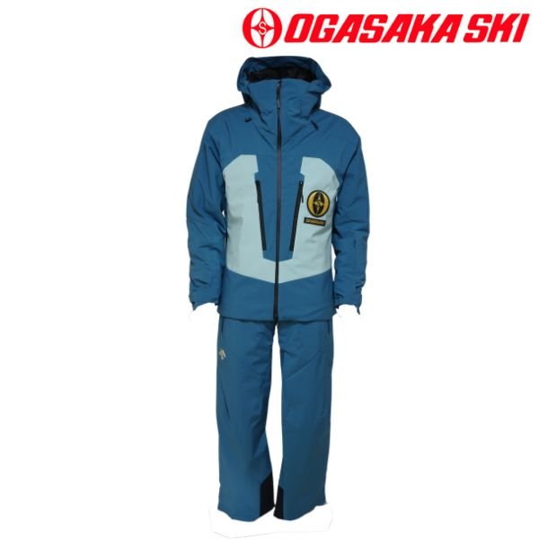 画像1: オガサカチーム スキーウエア DESCENTE OGASAKA M-1 ジャケット＆パンツ Mサイズ (1)