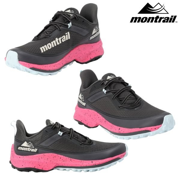 モントレイル レディース トレイルランニング シューズ トレラントリニティー エージー ツー ダークグレー ピンク Montrail Trinity  AG 2 Dark Grey Ultra Pink モントレイル MONTRAILシューズ