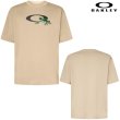 画像2: オークリー プリント Tシャツ カエル ベージュ 吸汗速乾 UVカット OAKLEY Enhance Qdc SS Tee Frog Icon 3.0 Seneca Rock  (2)