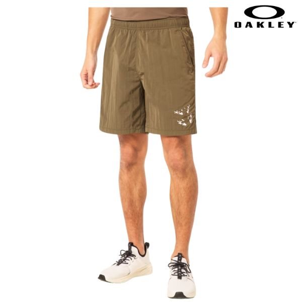 画像4: オークリー ハーフパンツ 水陸両用 撥水 カーキブラウン OAKLEY En Amphibian Shorts 7 1.0 Raven (4)