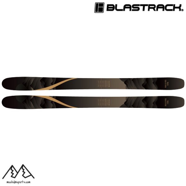 画像1: ご予約商品 ブラストラック スキー BLASTRACK MASSIVE 106 マッシヴ 106 + MARKER GRIFFON 13 ID ブラック (1)