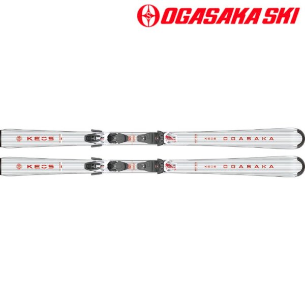 画像1: ご予約商品 オガサカ スキー KEO'S ケオッズ KS-AU/WT ホワイト + SLR 10 GW ビンディングセット  (1)