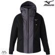 画像2: ミズノ スキーウエア ブラック ガンメタル Lサイズ MIZUNO DEMO SOLID SKI PARKA PANTS (2)