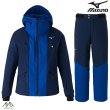 画像1: ご予約商品 ミズノ スキーウエア ネイビーブルー MIZUNO DEMO SOLID SKI PARKA  (1)