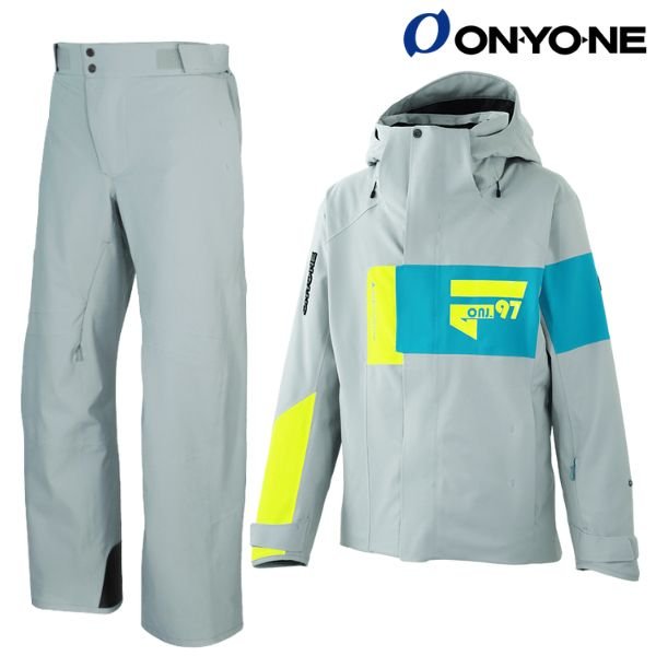 画像1: ご予約商品 オンヨネ デモ スキーウエア グレー ONYONE DEMO OUTER JACKET & PANTS GRAY ONJ97041 004 ONP97051 004 (1)