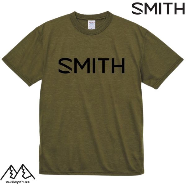 画像1: スミス ドライ Tシャツ アシッドオリーブ SMITH ESSENTIAL DRY ACID OLIVE (1)