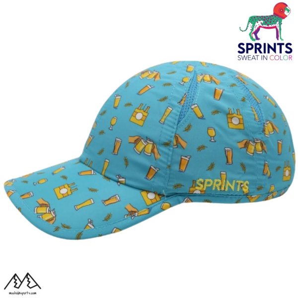 画像1: スプリンツ ランニングキャップ ウォーター SPRINTS Save Water HAT SPRINTS SWEAT IN COLOR (1)