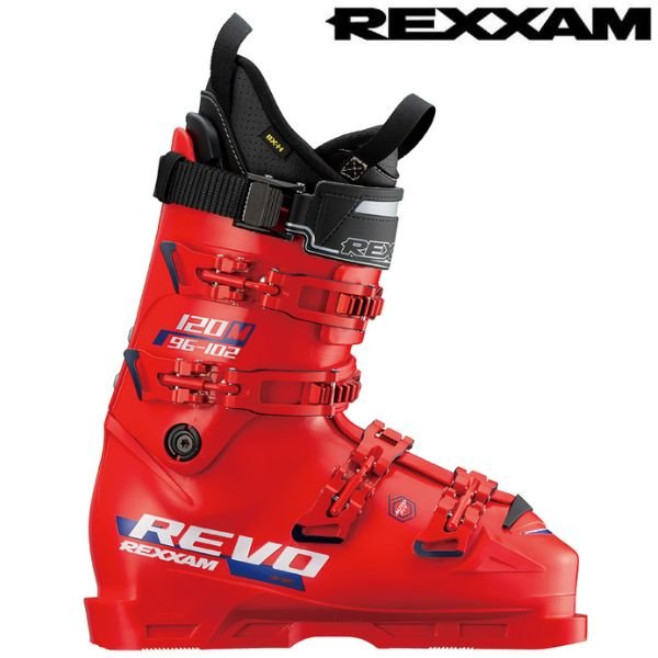 画像1: レクザム スキーブーツ REVO 120M REXXAM R-EVO 120M FIRE RED レグザム (1)