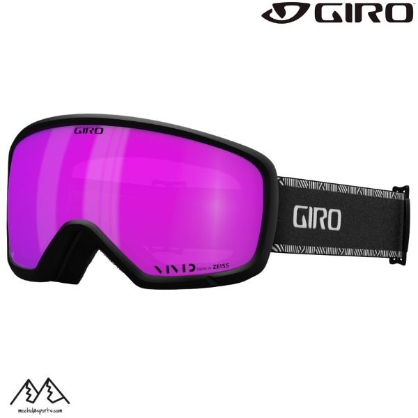 画像1: ご予約商品 ジロ レディース スキー ゴーグル ミリー ブラック ホワイト GIRO MILLIE BLACK WHITE CHUTE VIVID Pink (1)