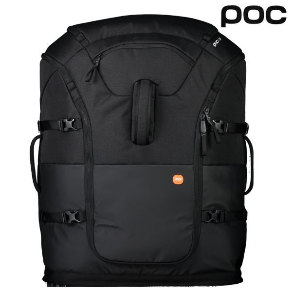 画像1: ご予約商品 ポック レース バックパック 130L ブラック レース バックパック POC Race Backpack 130L  Uranium Black (1)
