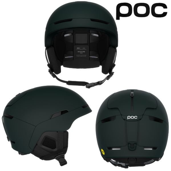 ご予約商品 ポック スキーヘルメット オベックス ミップス アジアンフィット グリーン POC OBEX WF MIPS ASIAN FIT  Pargasite Green Mattポック POCヘルメット