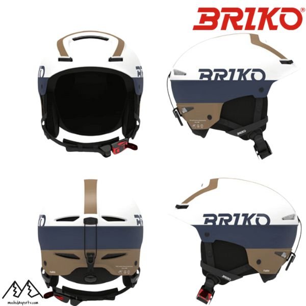 画像1: ご予約商品 ブリコ スキー ヘルメット ファイト EPP 2.0 ホワイト ミックス BRIKO FAITO EPP 2.0 23111TW A08 (1)