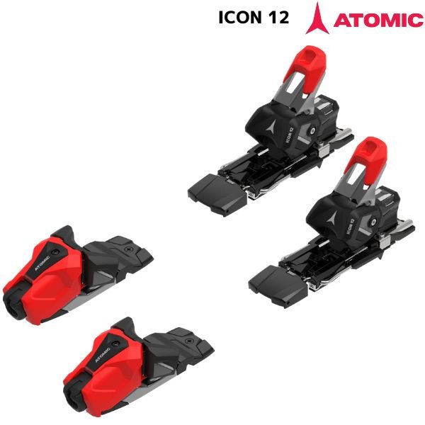 画像1: アトミック ビンディング ATOMIC ICON 12 Red / Black (1)