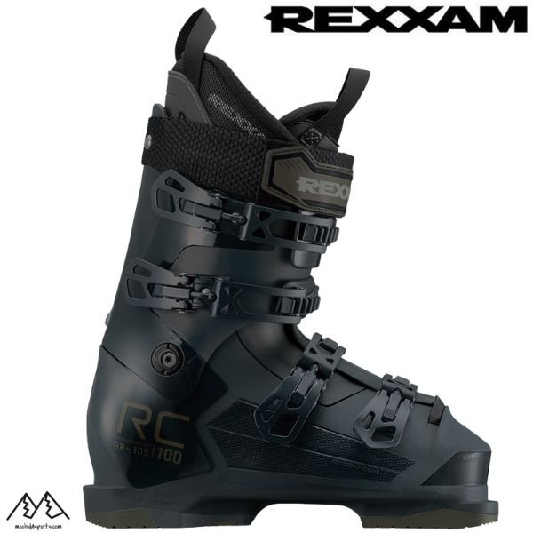 画像1: レクザム  スキーブーツ REXXAM COMFORT RC-100 ALL-ROUND MODEL DARK NAVY レグザム  (1)