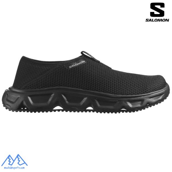 画像1: サロモン リラックス モック スリッポン リカバリー シューズ ブラック SALOMON RX MOC 6.0 Black/Black/Alloy REELAX MOC 6.0 L47111500 (1)