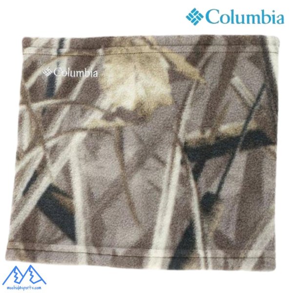 画像1: コロンビア ネックウォーマー フリース プリント バックアイスプリングス ネックゲイター ブラウン Columbia Buckeye Springs Neck Gaiter Delta Hunter Marsh (1)