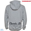 画像3: オガサカチーム スウェット ジップパーカー フーディー 杢グレー OGASAKA TEAM SWEAT ZIP PARKA (3)