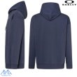 画像2: オークリー 吸汗速乾 フリース フーディ パーカー ネイビー OAKLEY EN FOUNDATIONAL FLEECE HOODY 2.7 FOGGY BLUE (2)