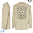 画像2: オークリー ロングスリーブ Tシャツ 長袖  サンド ベージュ OAKLEY EN NEW RETRO L/S TEE FLAG 1.7 DESERT SAND (2)