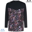 画像1: オークリー ロングスリーブ Tシャツ 長袖  ブラック プリント OAKLEY STRIKING QD LS DUAL TEE 6.0 BLACK PRINT (1)