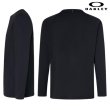 画像2: オークリー ロングスリーブ Tシャツ 長袖  ブラック  OAKLEY ENHANCE LS CREW 14.7 BLACKOUT (2)