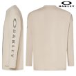 画像2: オークリー ロングスリーブ Tシャツ 長袖  ベージュ  OAKLEY ENHANCE QD LS TEE SLV EVO 3.7 LUNAR (2)