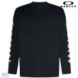 画像1: オークリー ロングスリーブ Tシャツ 長袖  ブラック  OAKLEY ENHANCE QD LS TEE SLV EVO 3.7 BLACKOUT (1)