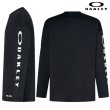 画像2: オークリー ロングスリーブ Tシャツ 長袖  ブラック  OAKLEY ENHANCE QD LS TEE SLV EVO 3.7 BLACKOUT (2)